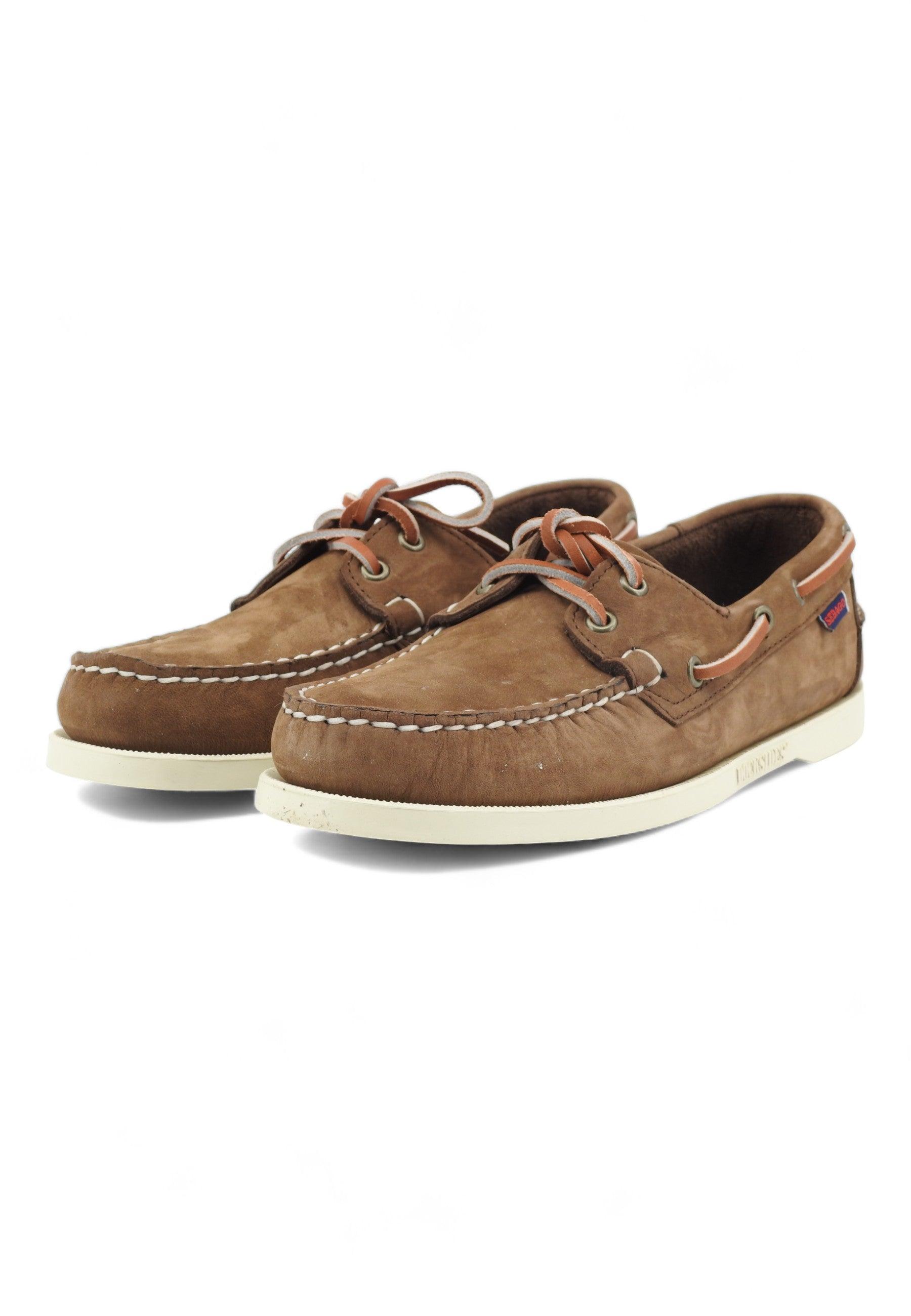 SEBAGO Mocassino Vela Uomo Dark Brown 7000GA0-901 - Sandrini Calzature e Abbigliamento