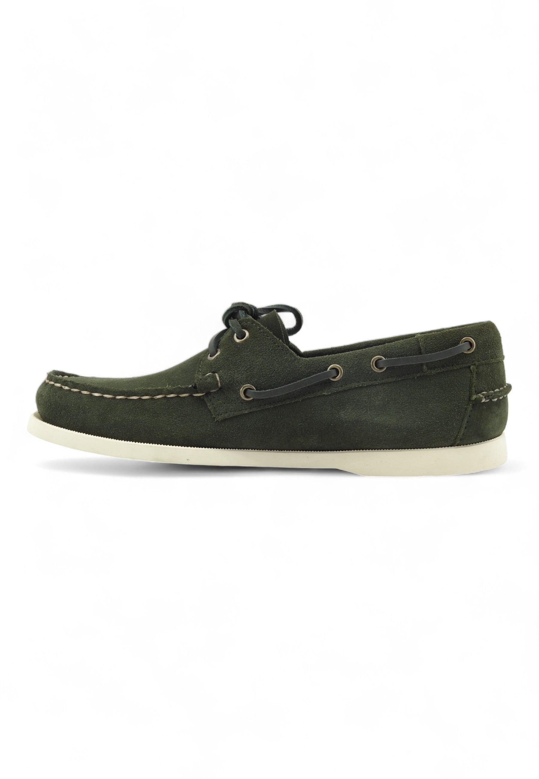 SEBAGO Mocassino Vela Uomo Green 7111PTW-XP8 - Sandrini Calzature e Abbigliamento