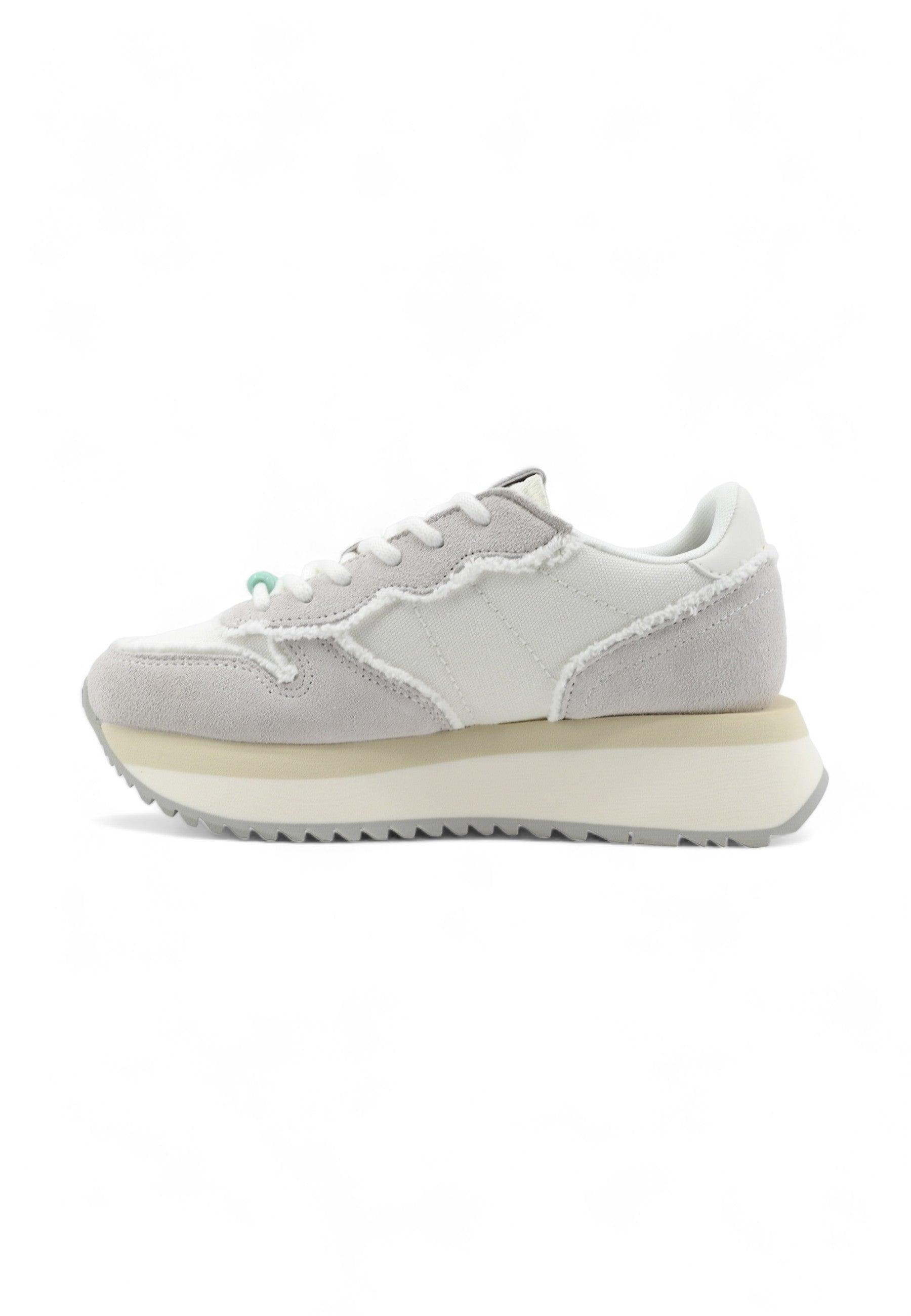 SUN68 Big Stargirl Sneaker Donna Bianco Panna Z34216 - Sandrini Calzature e Abbigliamento