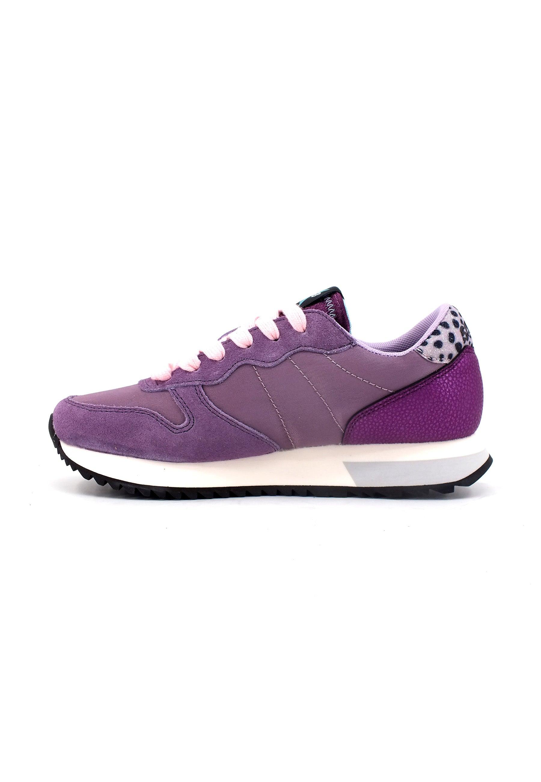 SUN68 Stargirl Glitter Sneaker Donna Malva Z43210 - Sandrini Calzature e Abbigliamento