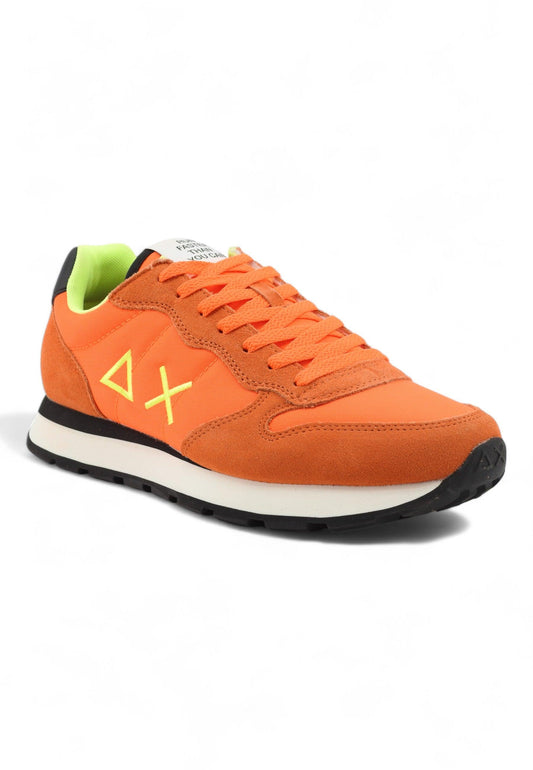 SUN68 Tom Solid Sneaker Uomo Arancio Fluo Z34101 - Sandrini Calzature e Abbigliamento