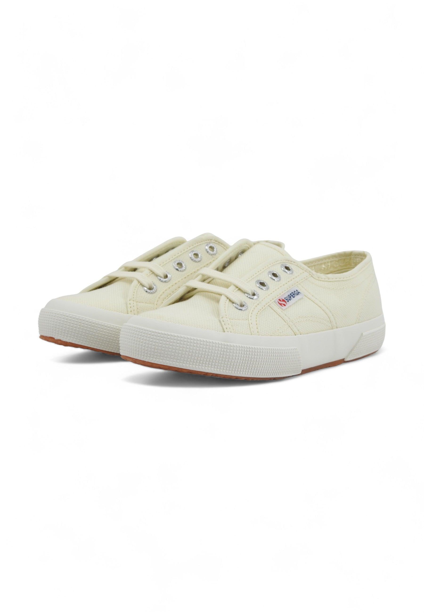 SUPERGA 2750 Cotu Classic Sneaker Donna Beige Natural Avorio S000010 - Sandrini Calzature e Abbigliamento