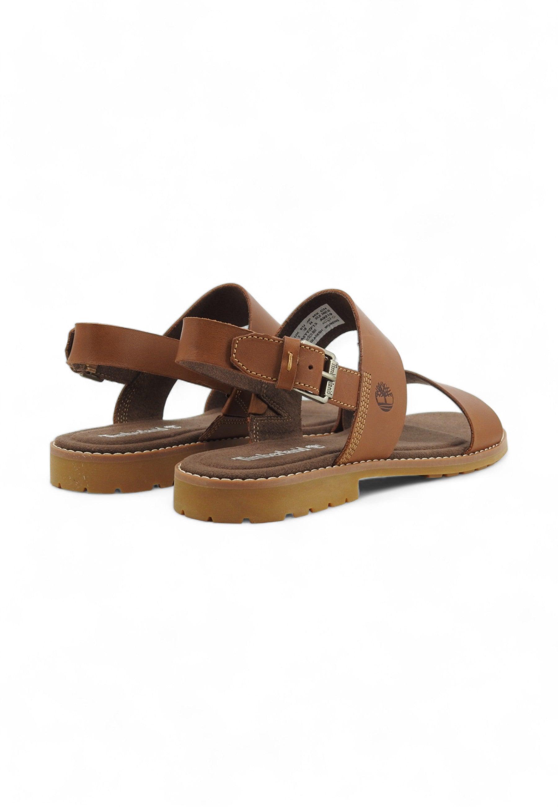 TIMBERLAND Chicago Riverside Sandalo Donna Saddle Marrone TB0A5YYZF13 - Sandrini Calzature e Abbigliamento