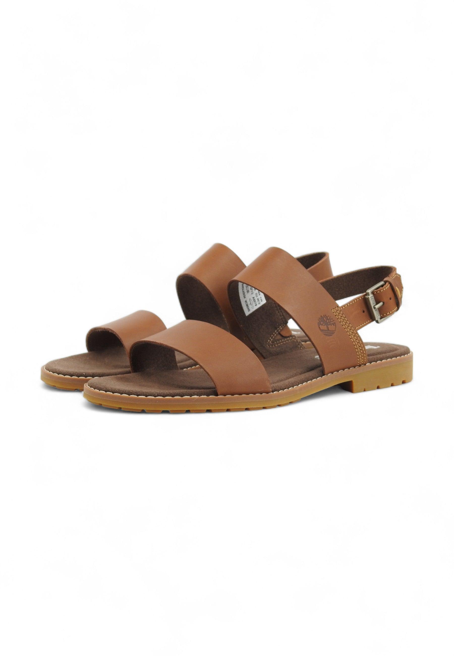 TIMBERLAND Chicago Riverside Sandalo Donna Saddle Marrone TB0A5YYZF13 - Sandrini Calzature e Abbigliamento
