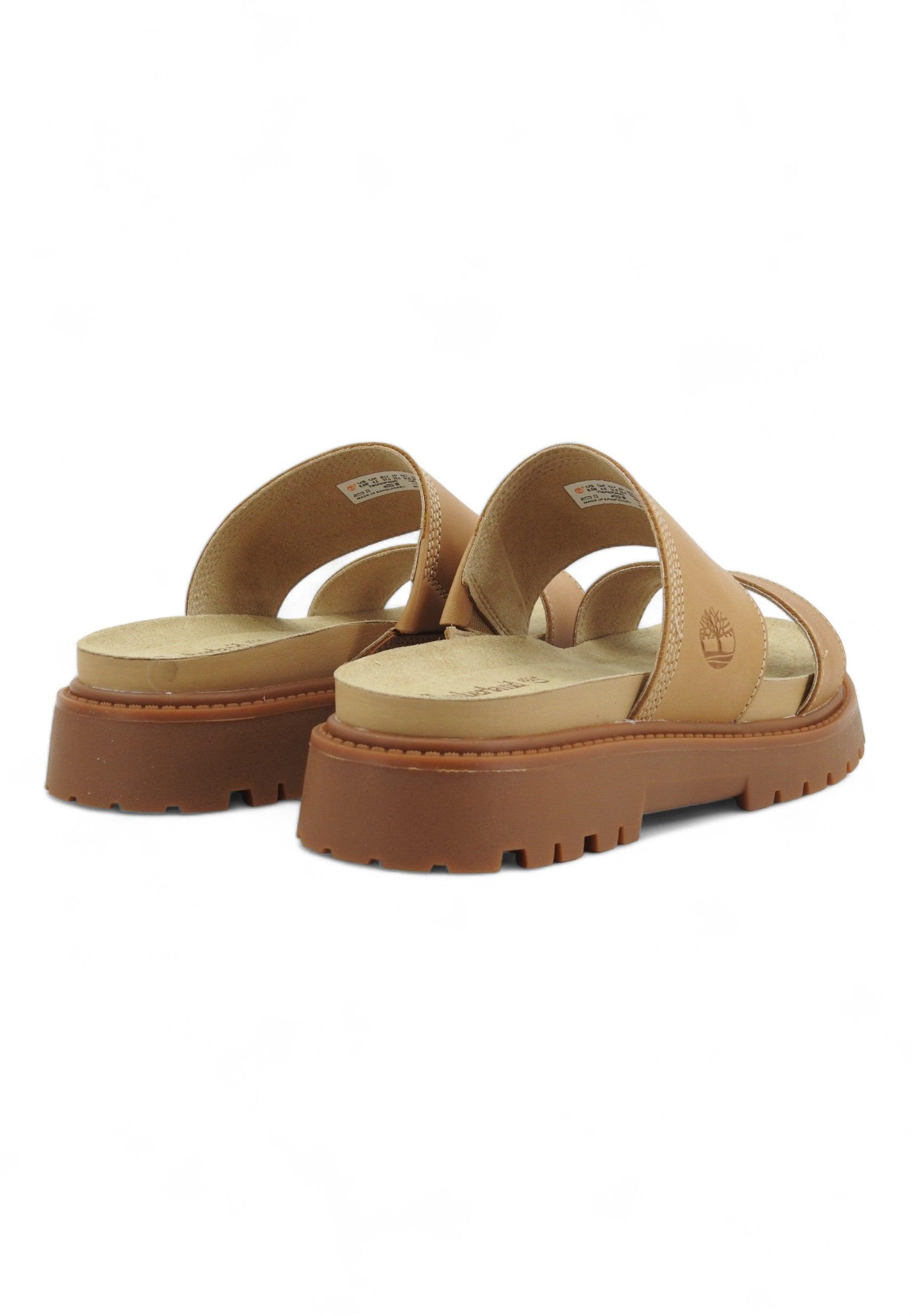 TIMBERLAND Clairemont Ciabatta Donna Beige TB0A63P4EN2 - Sandrini Calzature e Abbigliamento