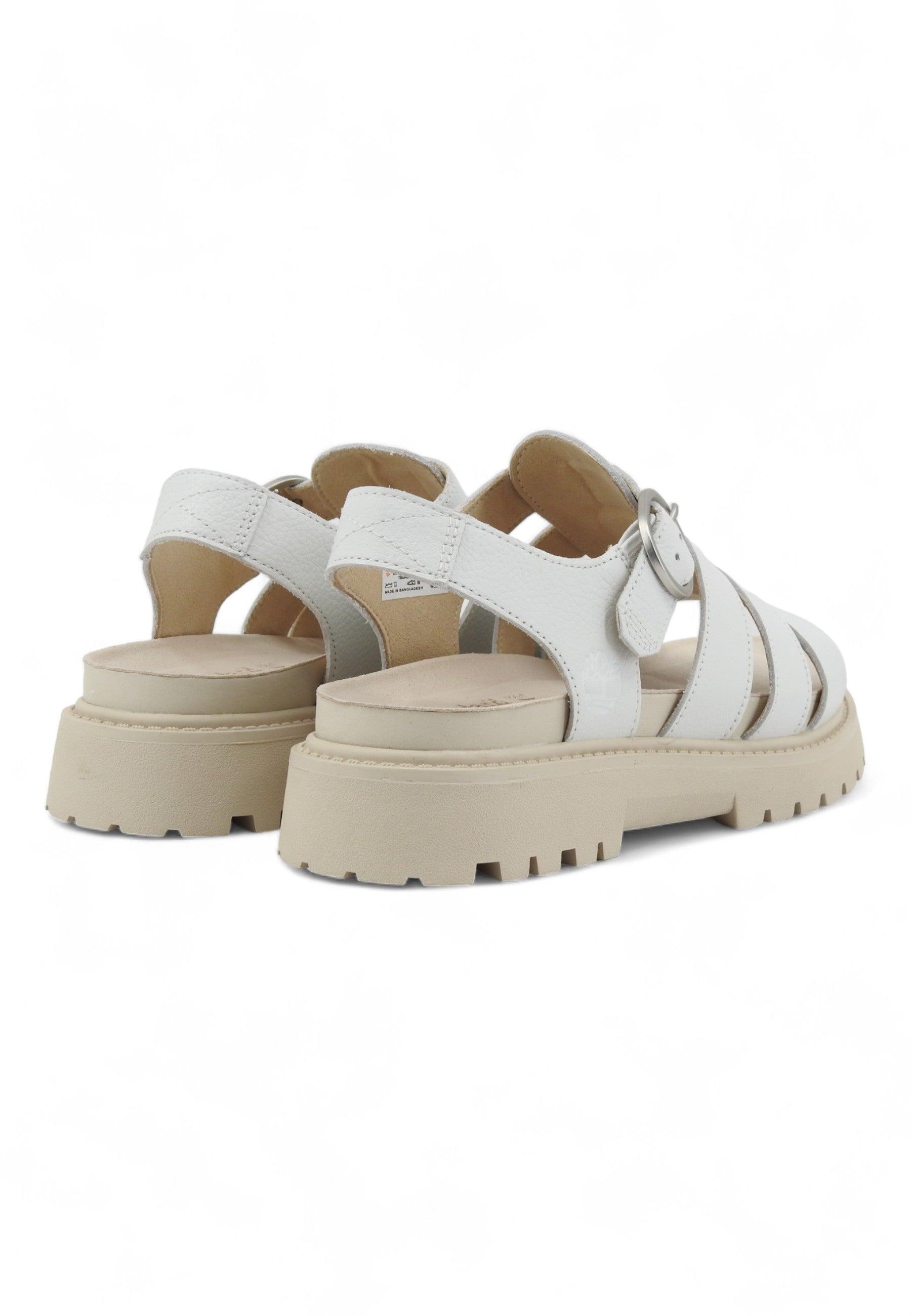 TIMBERLAND Clairemont Way Sandalo Donna White TB0A62WREM2 - Sandrini Calzature e Abbigliamento