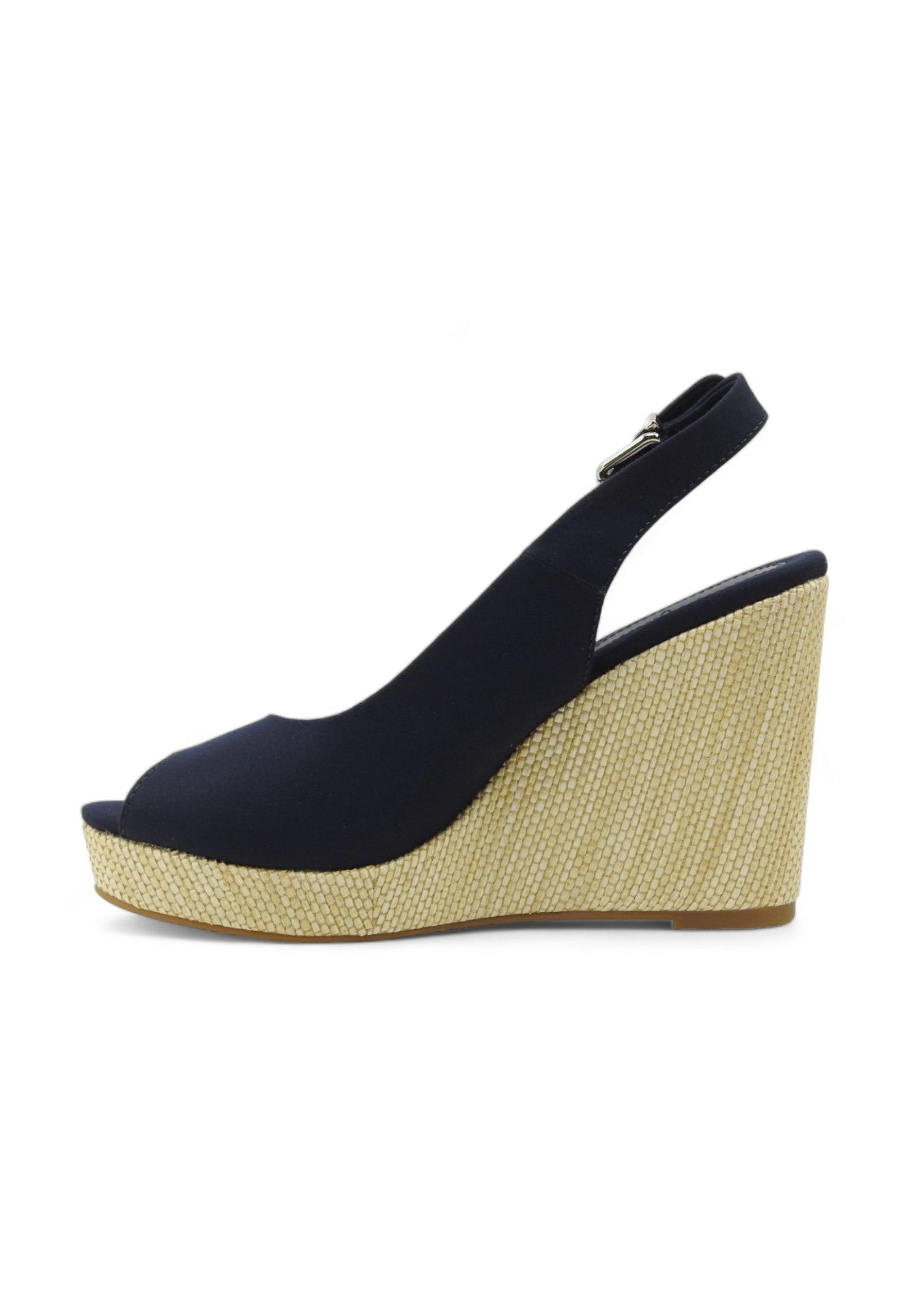 TOMMY HILFIGER Sandalo Donna Space Blue FW0FW04789 - Sandrini Calzature e Abbigliamento
