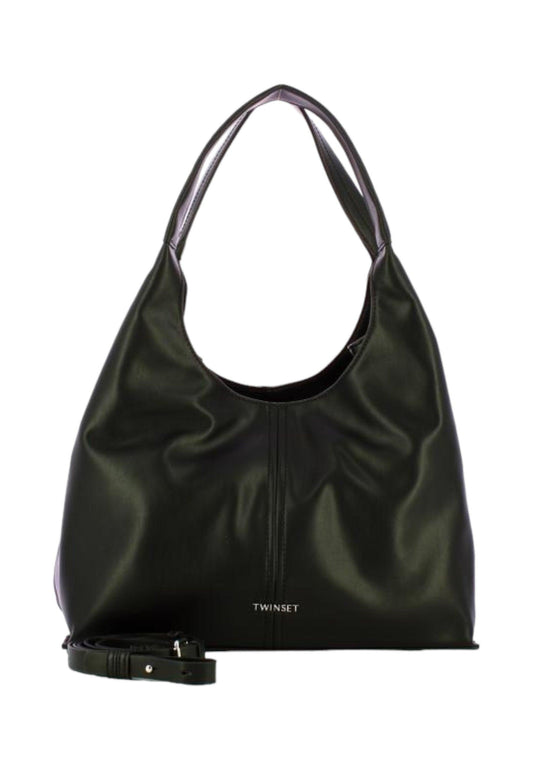 TWINSET Borsa Tote Large Donna Nero 241TD8252 - Sandrini Calzature e Abbigliamento