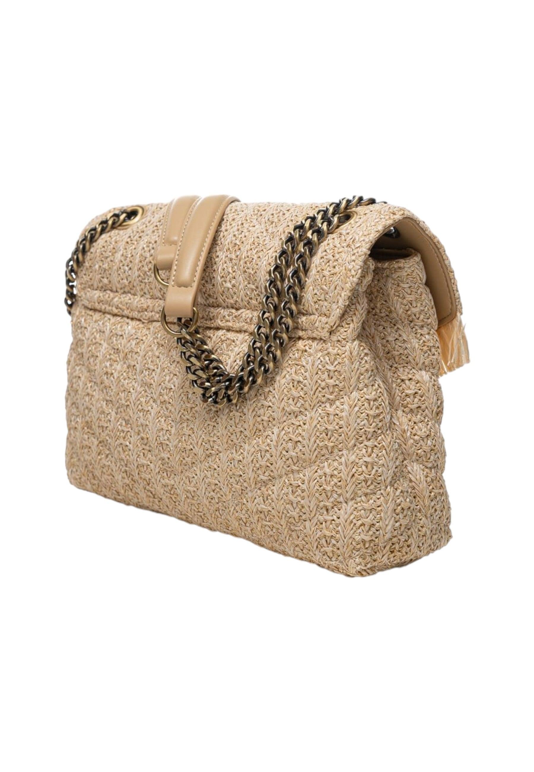TWINSET Borsa Tracolla Donna Almond 241TB7290 - Sandrini Calzature e Abbigliamento