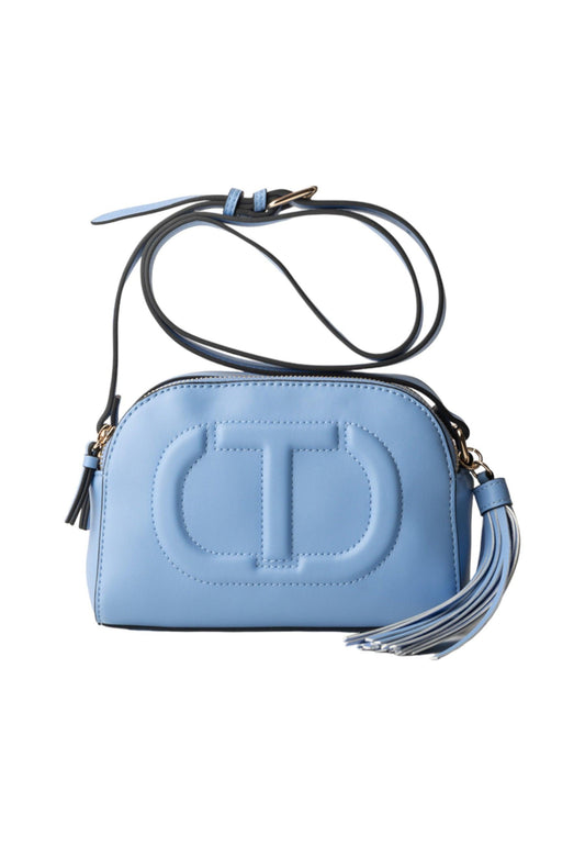 TWINSET Borsa Tracolla Donna Blu Chalcedonie 241TB8024 - Sandrini Calzature e Abbigliamento