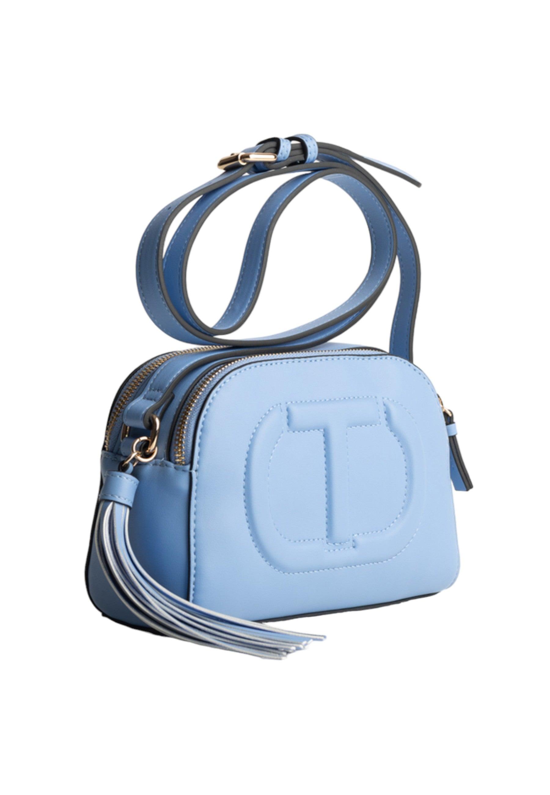 TWINSET Borsa Tracolla Donna Blu Chalcedonie 241TB8024 - Sandrini Calzature e Abbigliamento