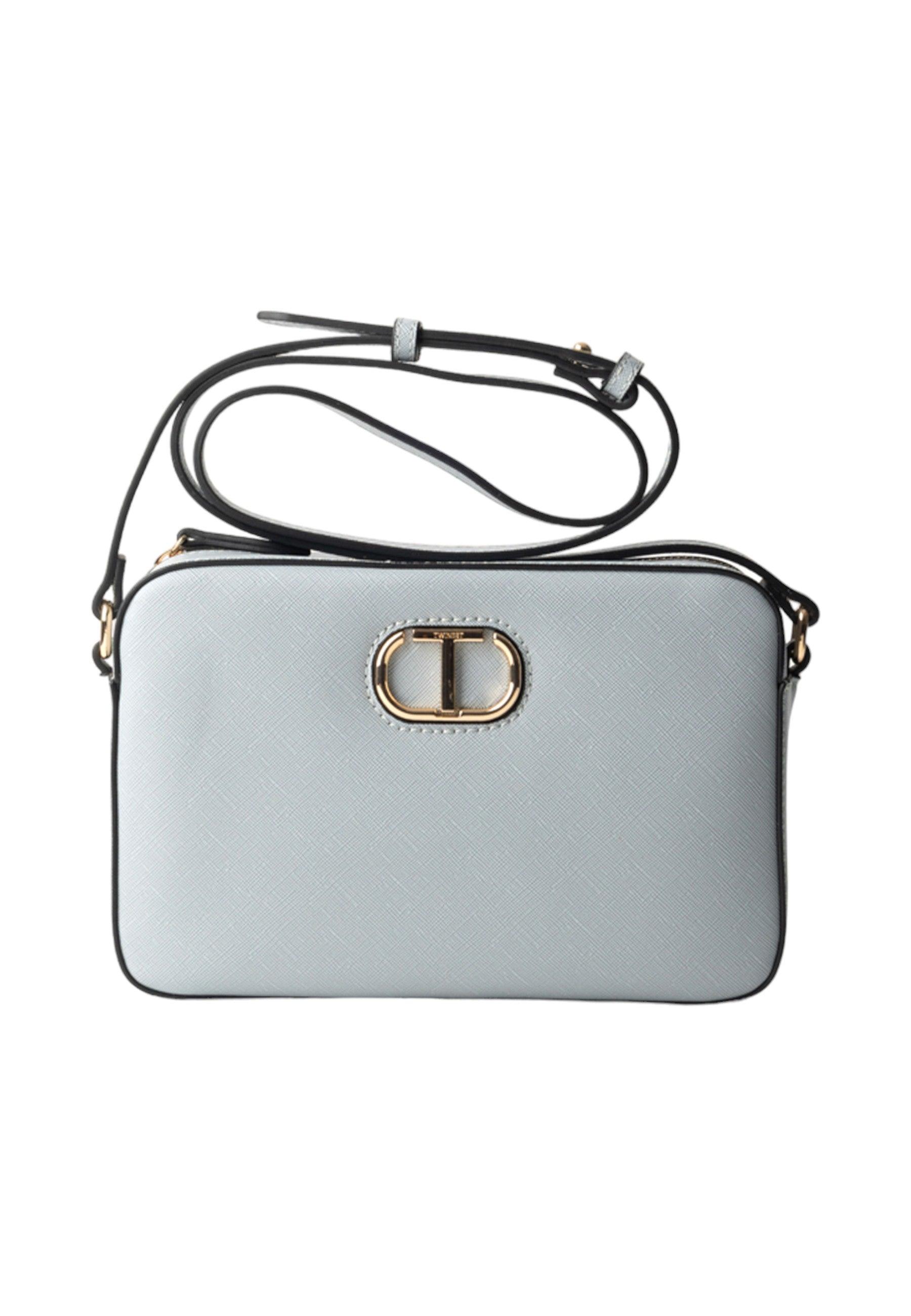 TWINSET Borsa Tracolla Donna Blue Tear Azzurro 241TB7123 - Sandrini Calzature e Abbigliamento