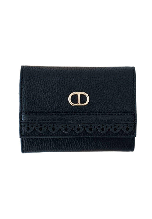 TWINSET Portafoglio Donna Nero 241TD8043 - Sandrini Calzature e Abbigliamento