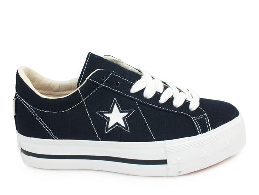 CONVERSE One Star Platform Ox Black White 564031C