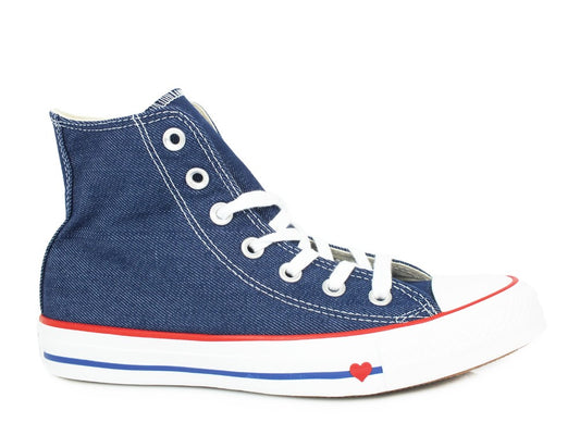 CONVERSE C.T. All Star Hi Indigo Red Blue 163303C