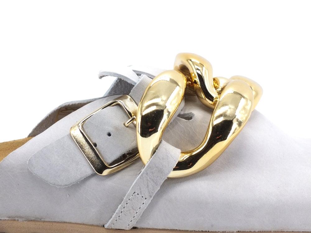 DIVINE FOLLIE Ciabatta Sabot Catena - Sandrini Calzature e Abbigliamento