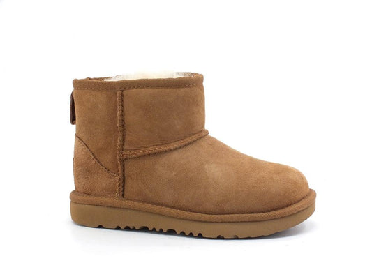 UGG Kids Classic Mini II Stivaletto Pelo Chestnut K1017715K - Sandrini Calzature e Abbigliamento