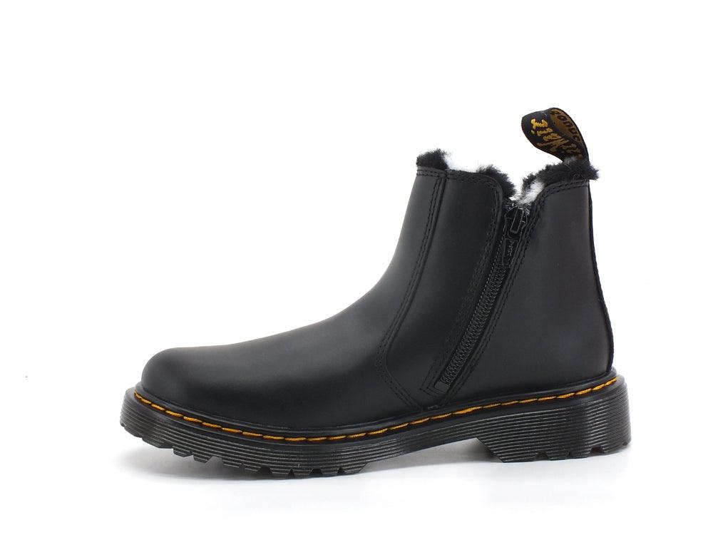 DR. MARTENS LENOIRE J ROMARIO POLACCO ELASTICI POIS BLACK 2976J-27035001 - Sandrini Calzature e Abbigliamento