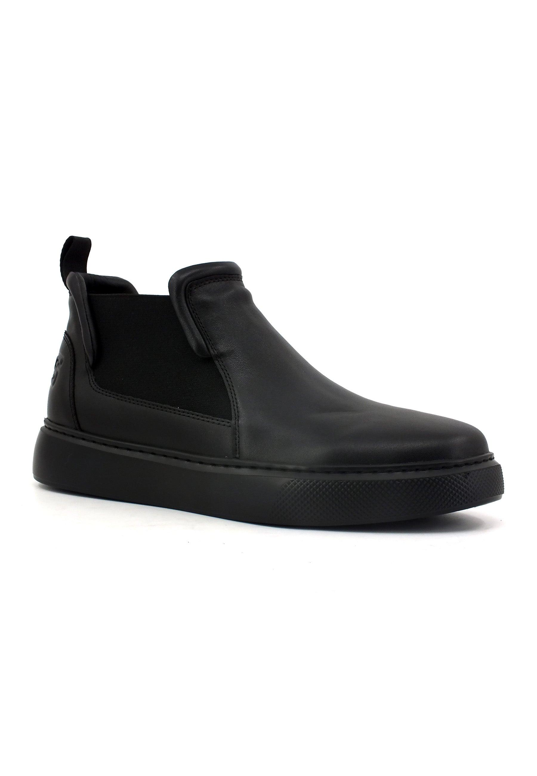 4US PACIOTTI Stivaletto Polacco Uomo Nero CITY003 - Sandrini Calzature e Abbigliamento