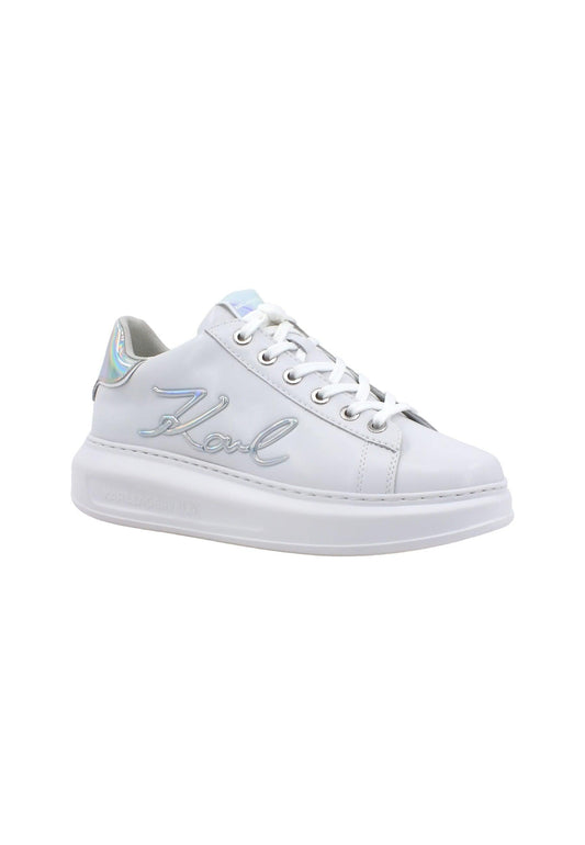 KARL LAGERFELD Kapri Sneaker Donna White Iridescent KL62510A - Sandrini Calzature e Abbigliamento