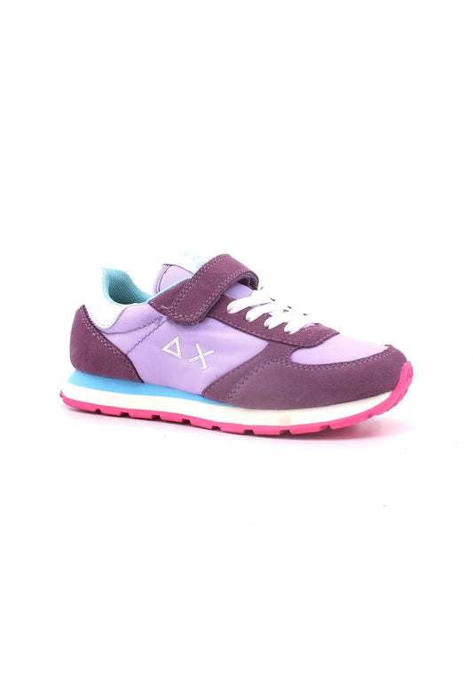 SUN68 Ally Solid Nylon Sneaker Bambino Lilla Z33401K - Sandrini Calzature e Abbigliamento