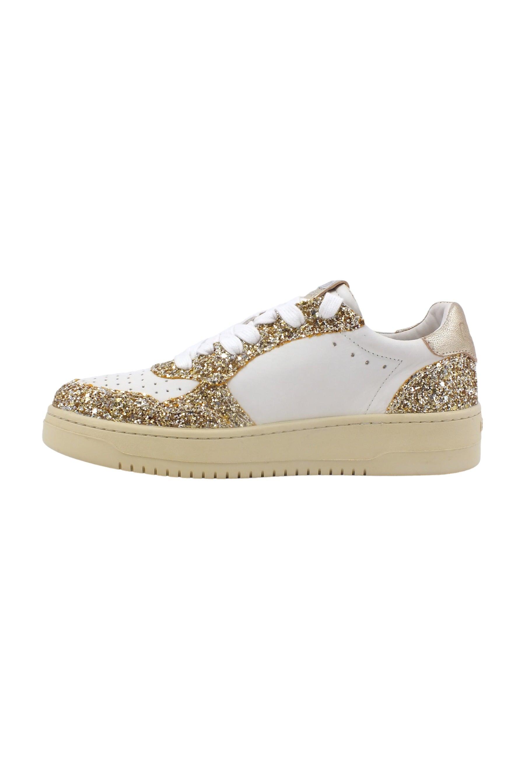 BACK70 Slam 902 Sneaker Donna Glitter Platine 108001 - Sandrini Calzature e Abbigliamento