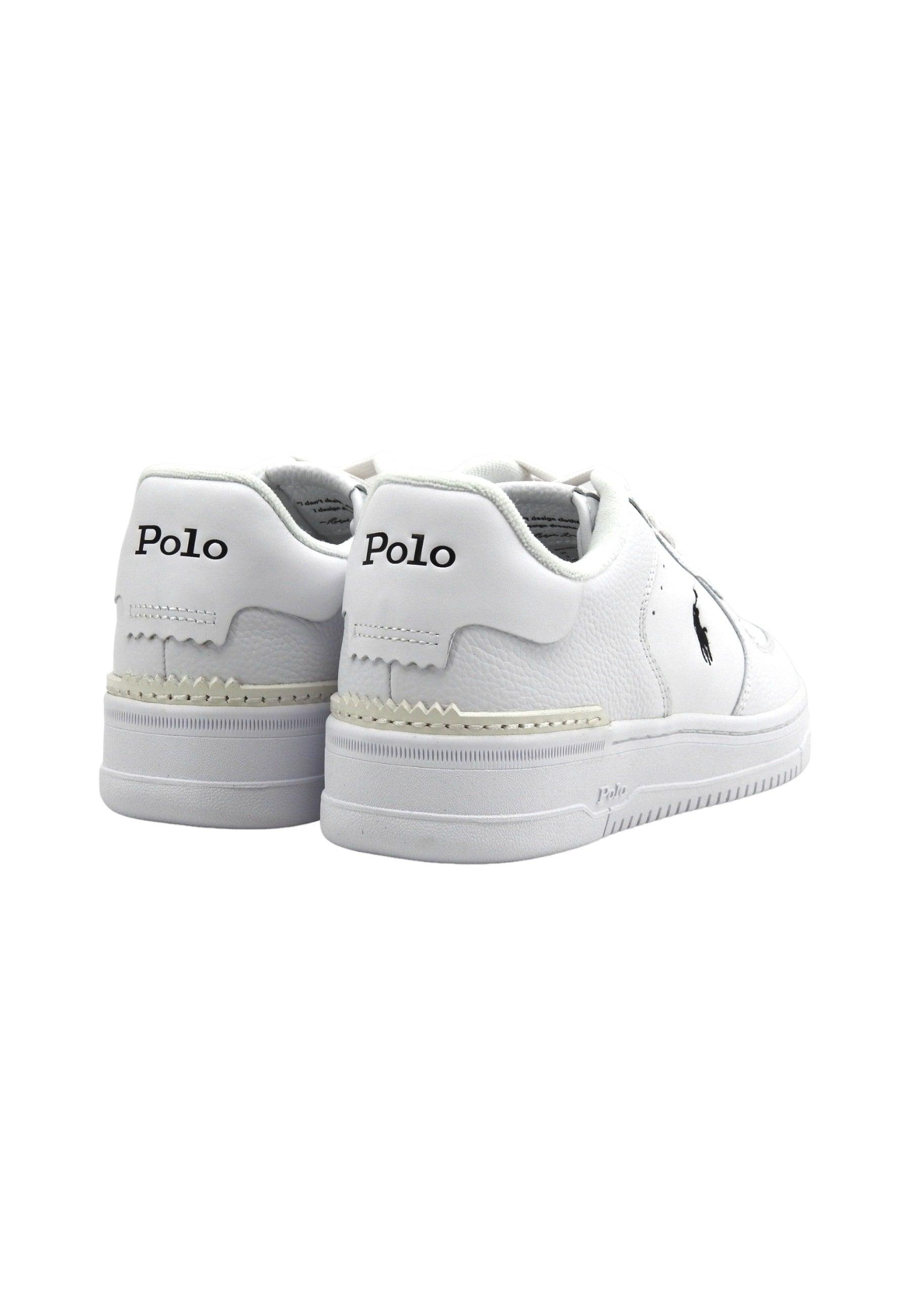 POLO RALPH LAUREN Sneaker Uomo White 809891791009U - Sandrini Calzature e Abbigliamento
