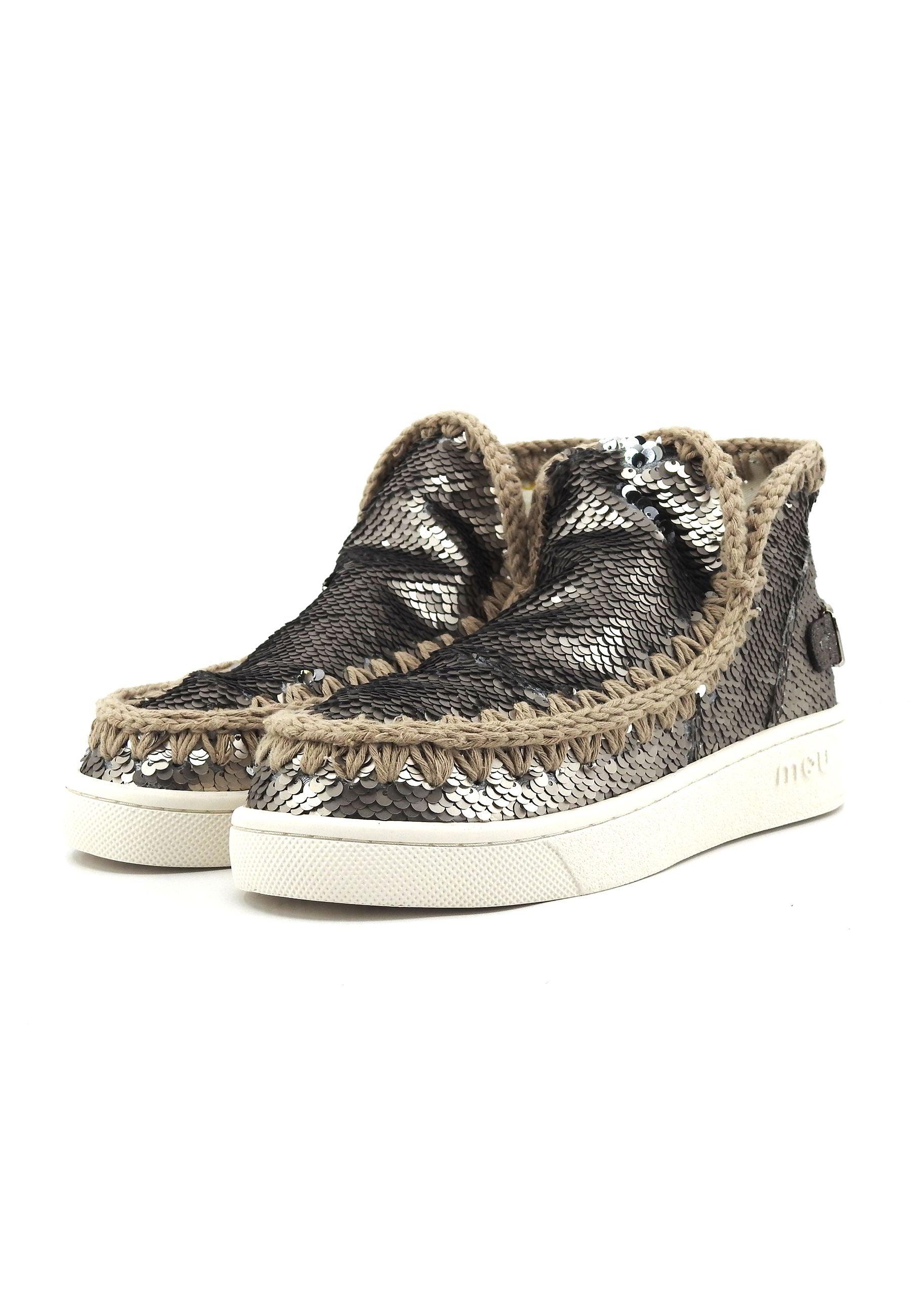 MOU Summer Eskimo Stivaletto Donna Gunmetal MU.SW211001G - Sandrini Calzature e Abbigliamento