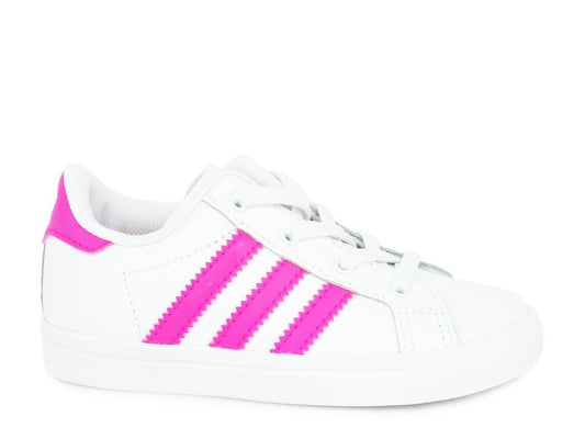 ADIDAS Coast Star EI I White Pink EE7509 - Sandrini Calzature e Abbigliamento