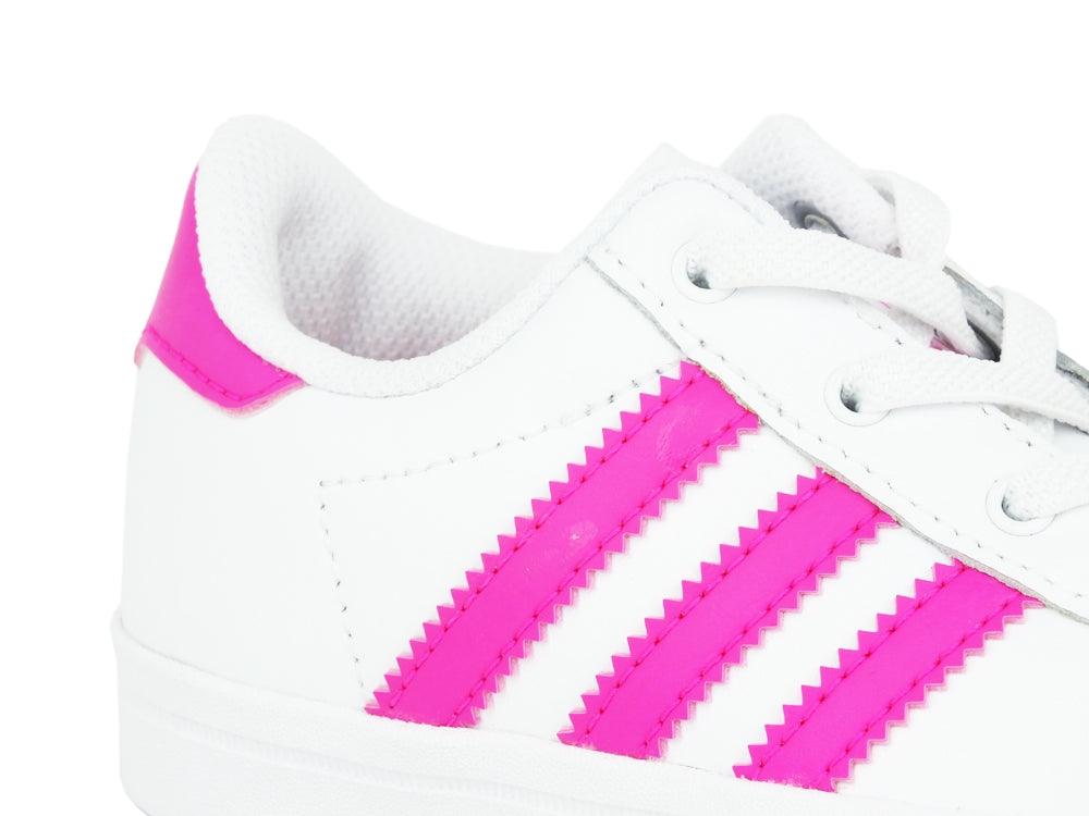 ADIDAS Coast Star EI I White Pink EE7509 - Sandrini Calzature e Abbigliamento