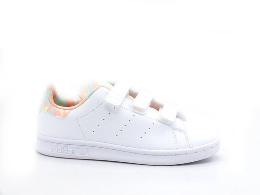 ADIDAS Stan Smith CF C Sneaker Bambino White Hazcor H06551 - Sandrini Calzature e Abbigliamento