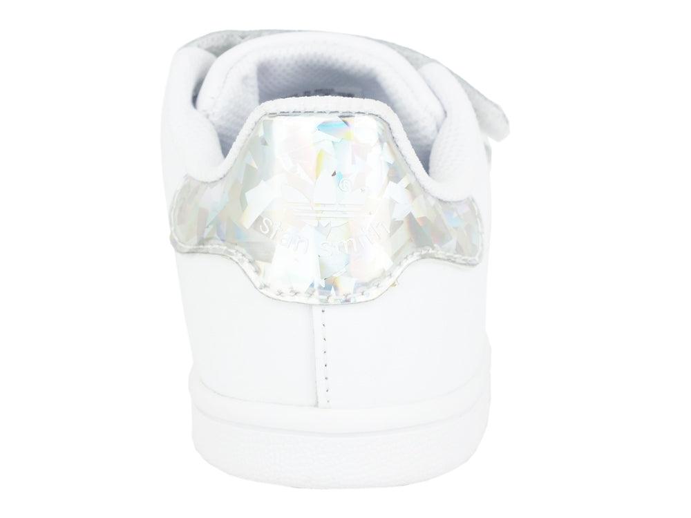 ADIDAS Stan Smith White Silver Metal EE8484 - Sandrini Calzature e Abbigliamento
