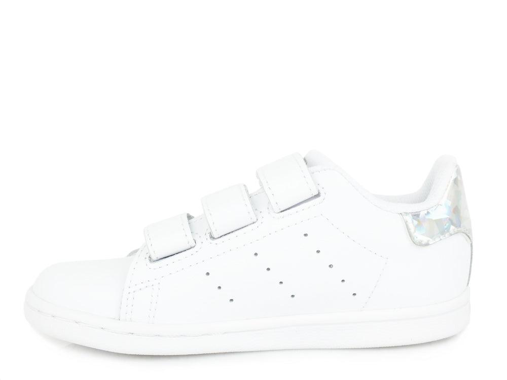 ADIDAS Stan Smith White Silver Metal EE8485 - Sandrini Calzature e Abbigliamento