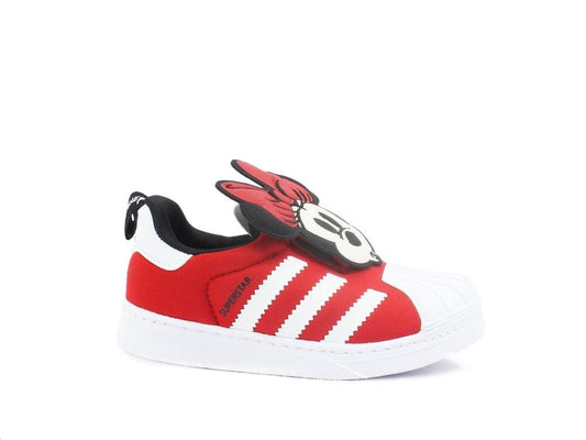 ADIDAS Superstar 360 Disney Sneaker Minnie Mouse White Red Black Q46306 - Sandrini Calzature e Abbigliamento
