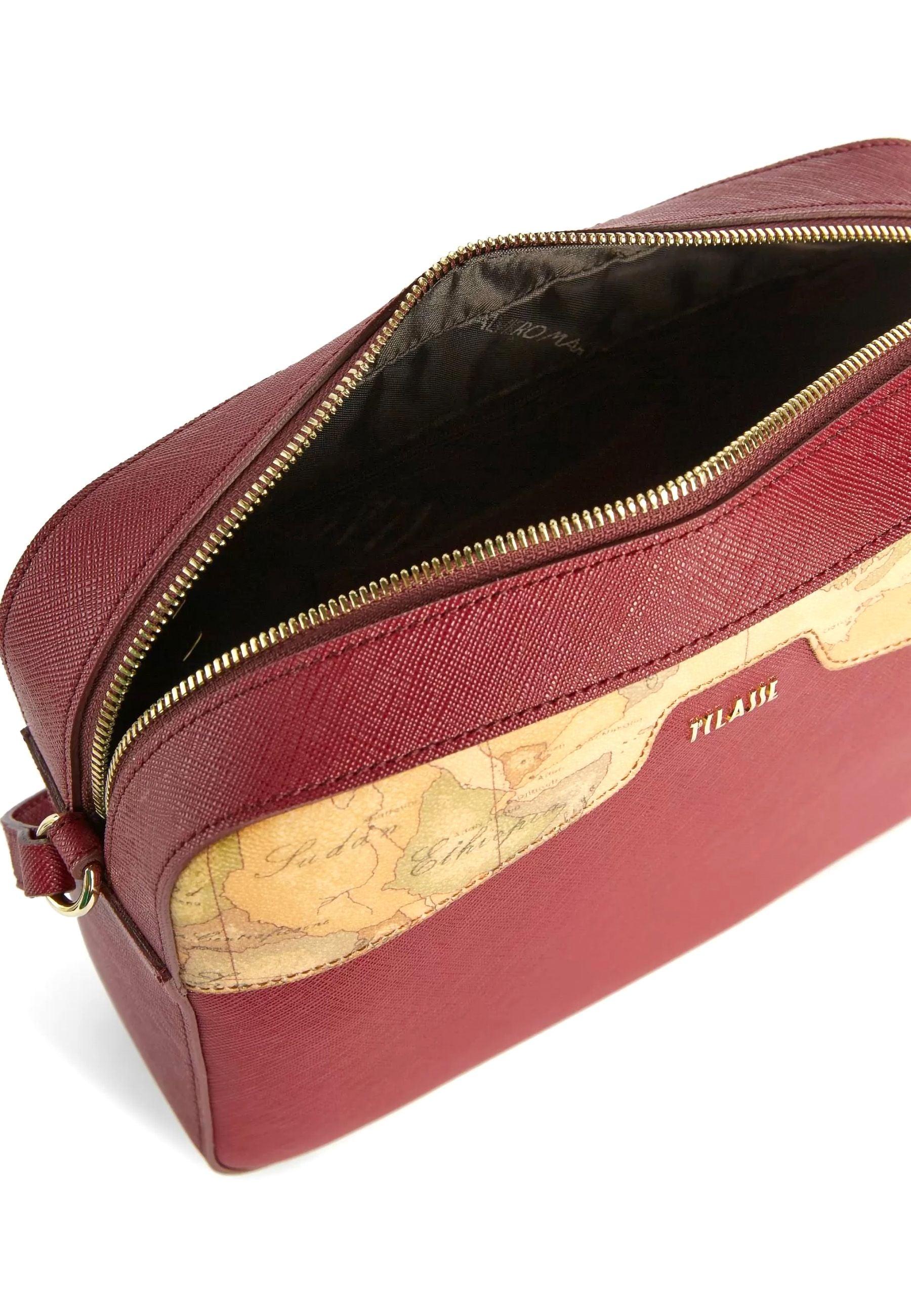 ALVIERO MARTINI 1° CLASSE Borsa Tracolla Reporter Cabernet Rosso GV73-9407 - Sandrini Calzature e Abbigliamento