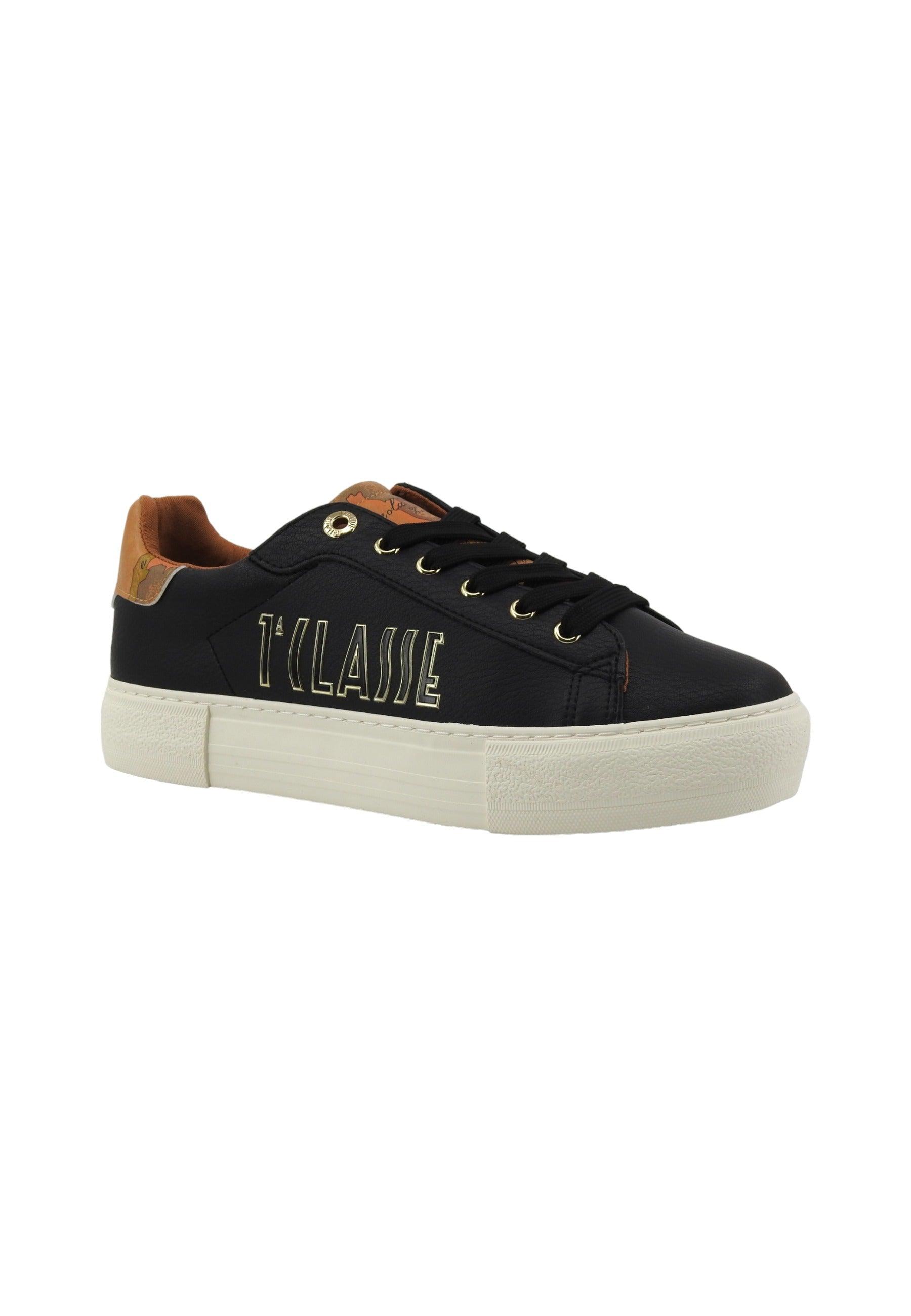 ALVIERO MARTINI 1° CLASSE Sneaker Donna Black Geo Beige N1665-0193 - Sandrini Calzature e Abbigliamento
