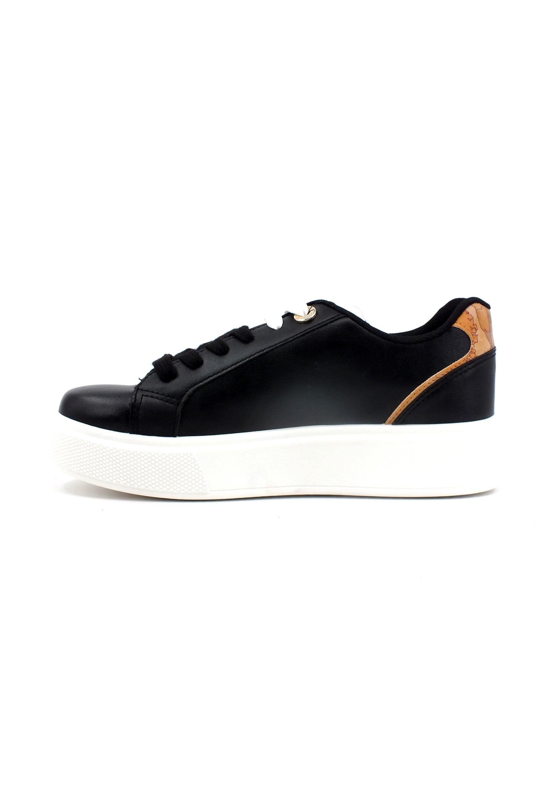 ALVIERO MARTINI 1° CLASSE Sneaker Geo Gold Donna Black Z0393-201H - Sandrini Calzature e Abbigliamento