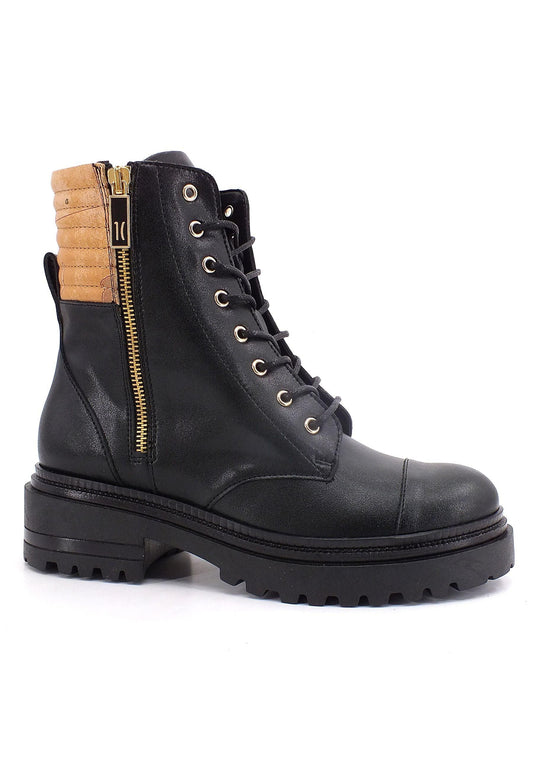 ALVIERO MARTINI 1° CLASSE Stivaletto Anfibio Donna Black Z0314-578B - Sandrini Calzature e Abbigliamento