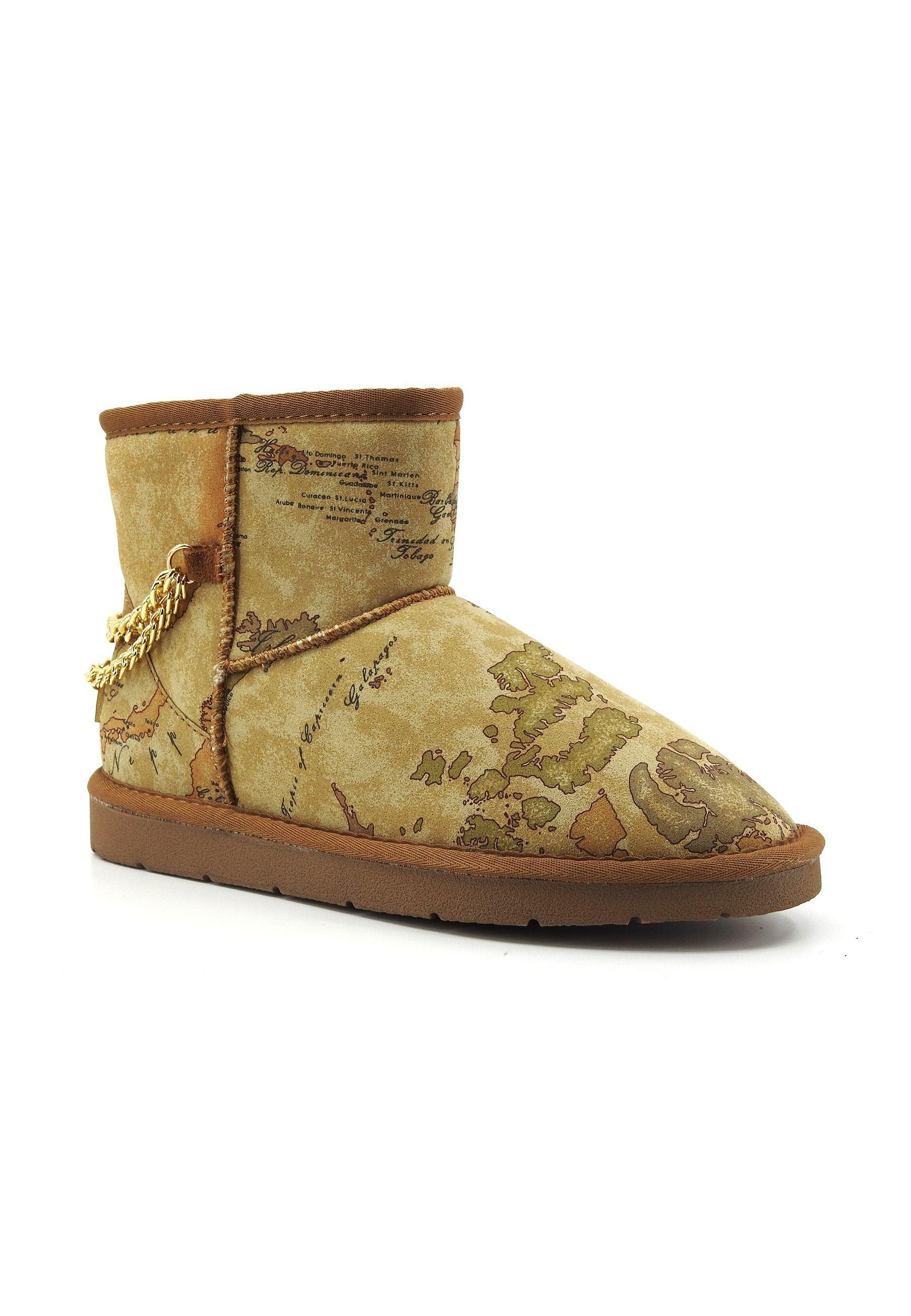 ALVIERO MARTINI 1° CLASSE Stivaletto Pelo Donna Natural Beige N0730-524D - Sandrini Calzature e Abbigliamento