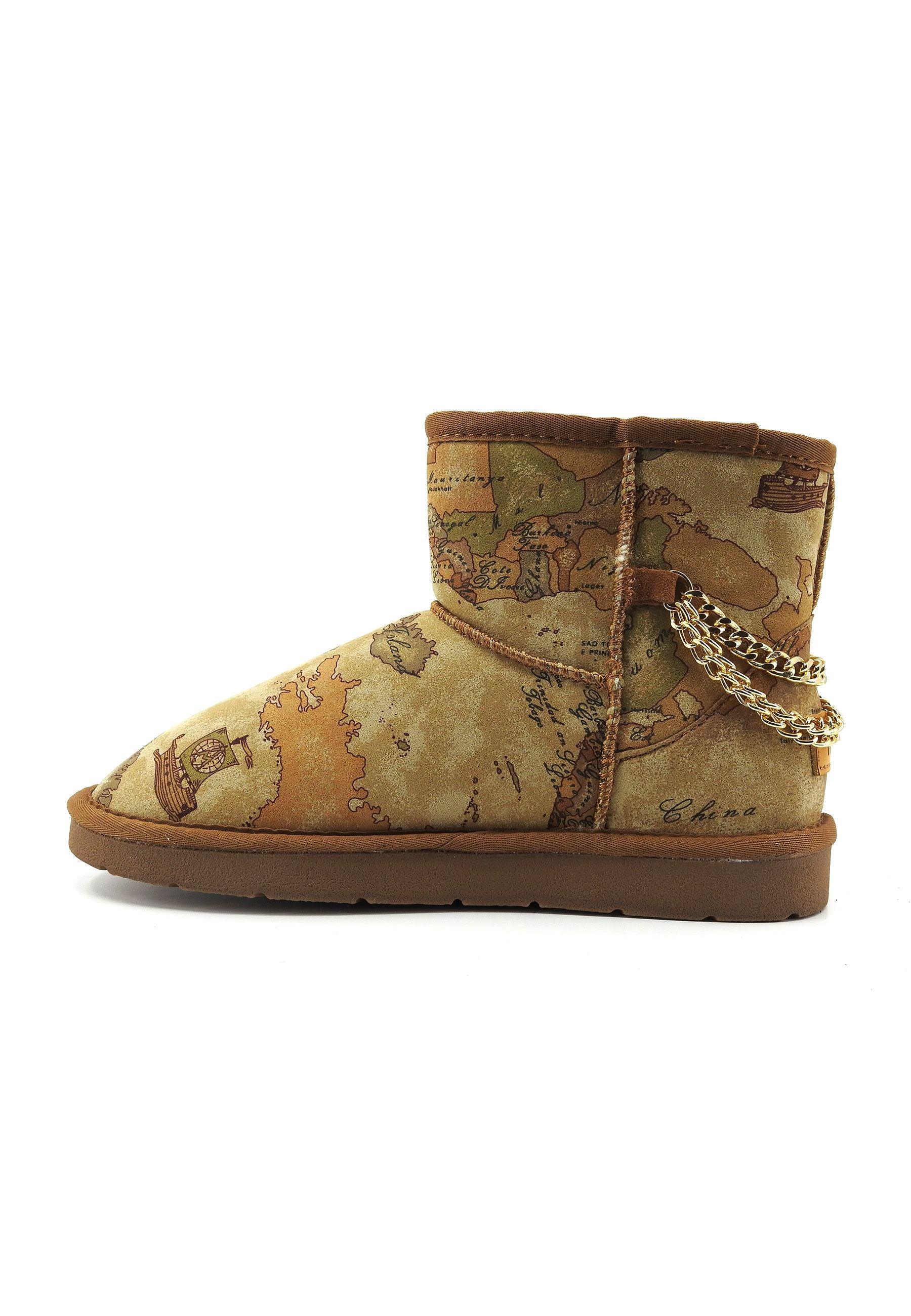 ALVIERO MARTINI 1° CLASSE Stivaletto Pelo Donna Natural Beige N0730-524D - Sandrini Calzature e Abbigliamento