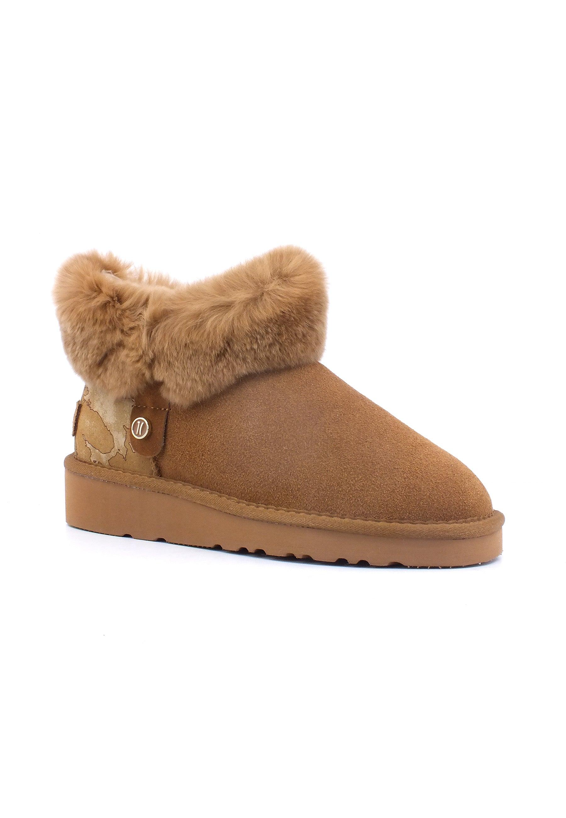 ALVIERO MARTINI 1° CLASSE Stivaletto Pelo Donna Natural Beige Z0651-417H - Sandrini Calzature e Abbigliamento