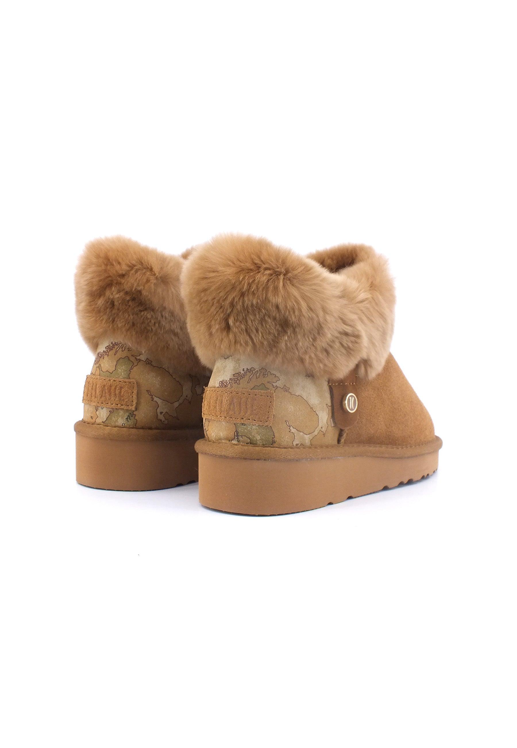 ALVIERO MARTINI 1° CLASSE Stivaletto Pelo Donna Natural Beige Z0651-417H - Sandrini Calzature e Abbigliamento
