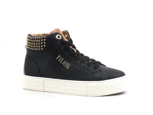 ALVIERO MARTINI 1A CLASSE Sneaker Platform Borchie Black Geo Beige N0991-0193 - Sandrini Calzature e Abbigliamento