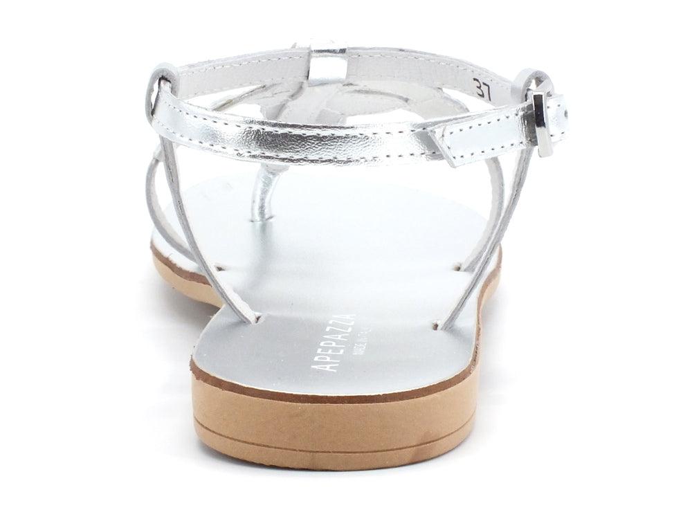 APEPAZZA Demetra Sandalo Silver S0DIANA01-MTL - Sandrini Calzature e Abbigliamento