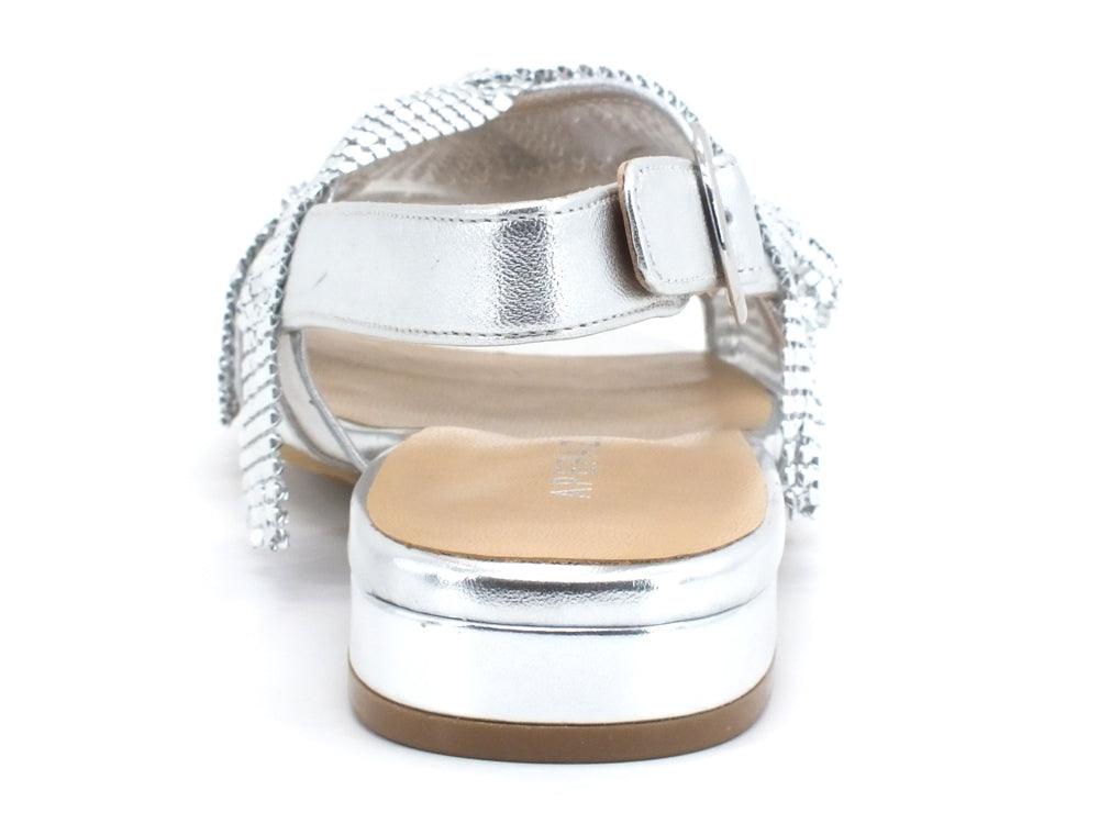 APEPAZZA Polina Sandalo Silver S0PETIT10-MES - Sandrini Calzature e Abbigliamento
