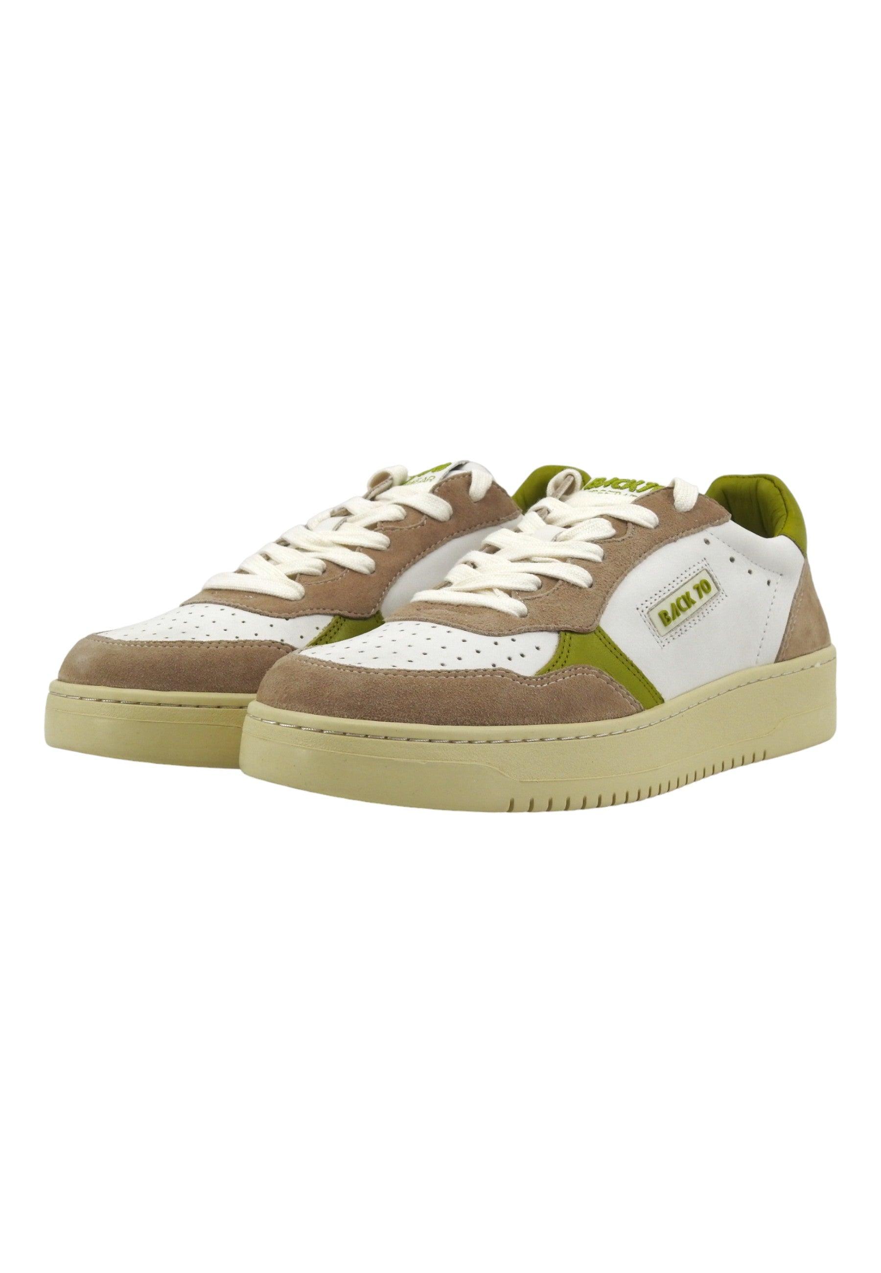 BACK70 X Slam GV4 Sneaker Uomo Savana Cream Pistacchio 108002-000597 - Sandrini Calzature e Abbigliamento