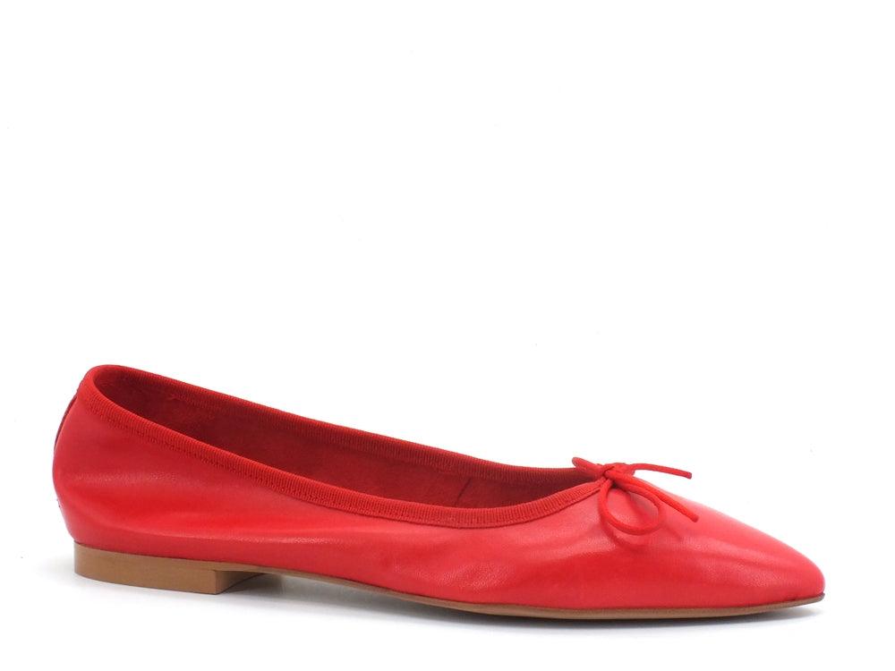 BALDI Ballerina Rosso 31180 - Sandrini Calzature e Abbigliamento