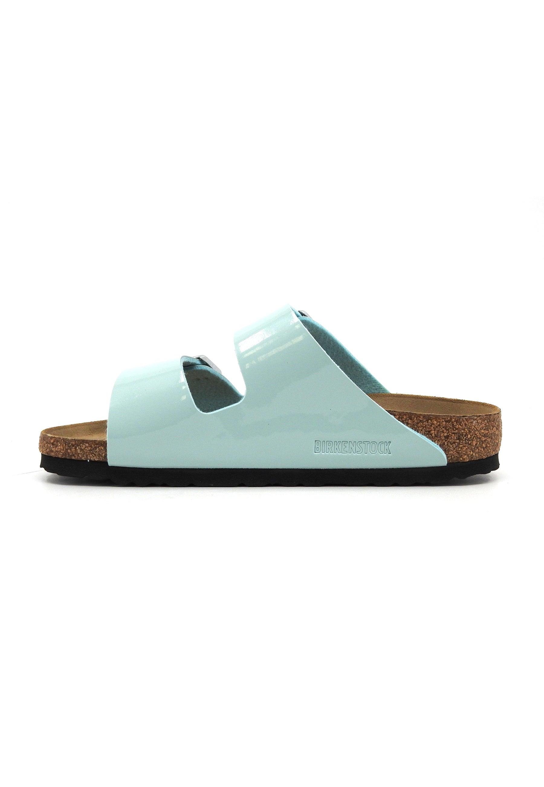 BIRKENSTOCK Arizona Ciabatta Donna Azzurro Surf Green 1026963 - Sandrini Calzature e Abbigliamento