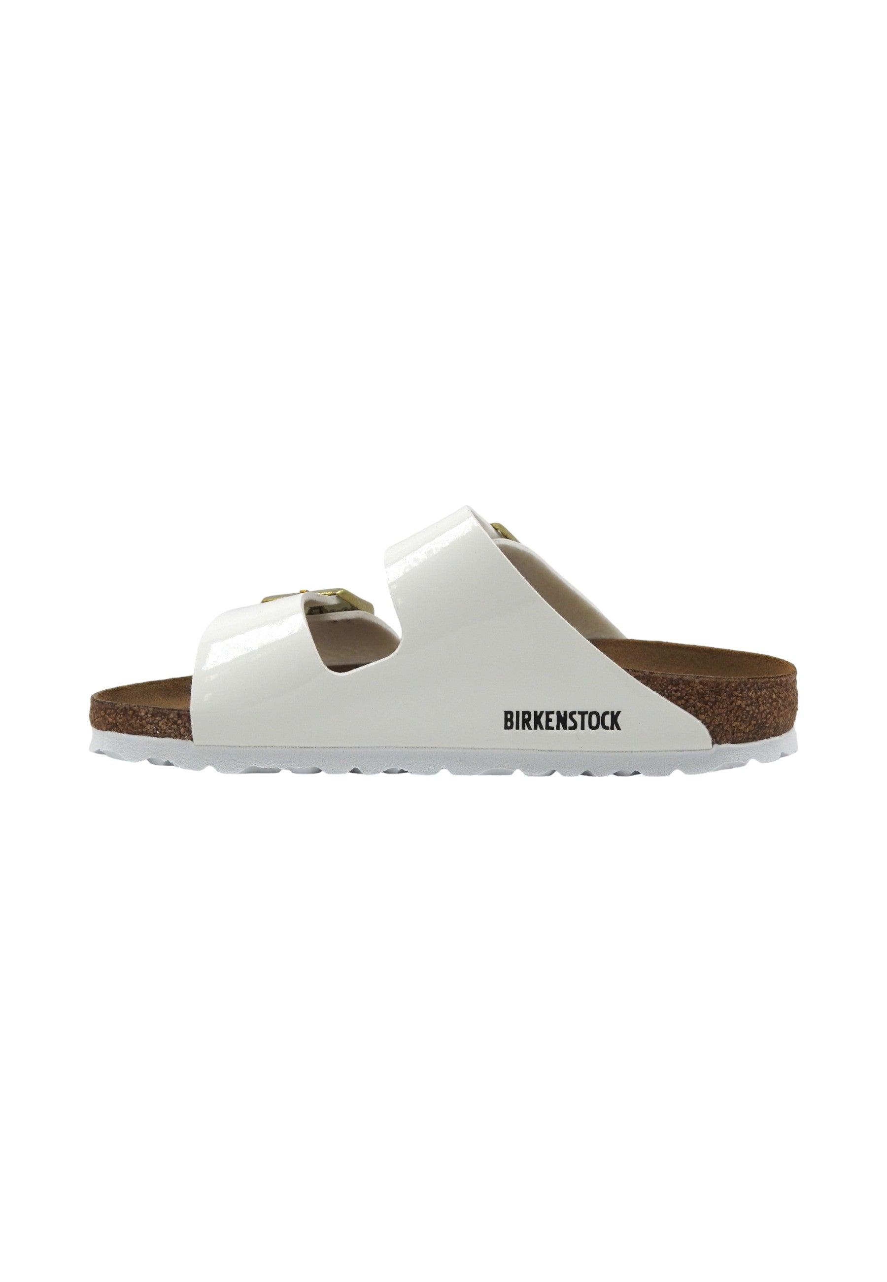 BIRKENSTOCK Arizona Ciabatta Donna Patent White 1005294 - Sandrini Calzature e Abbigliamento
