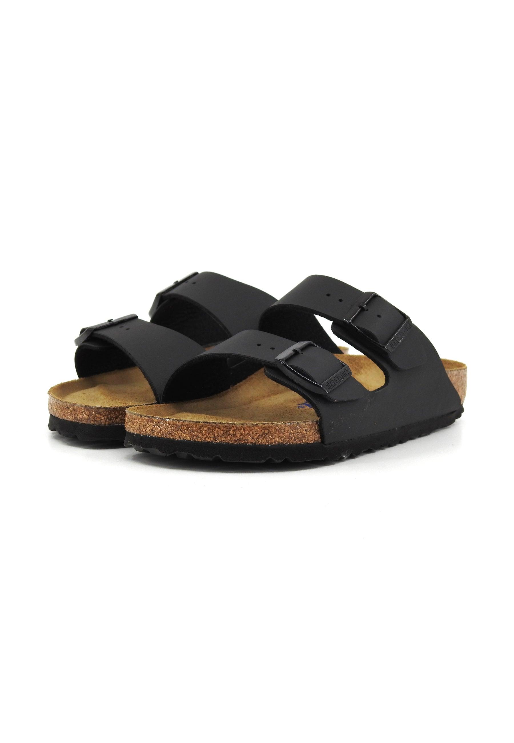 BIRKENSTOCK Arizona Ciabatta Uomo Nero 0551253U - Sandrini Calzature e Abbigliamento